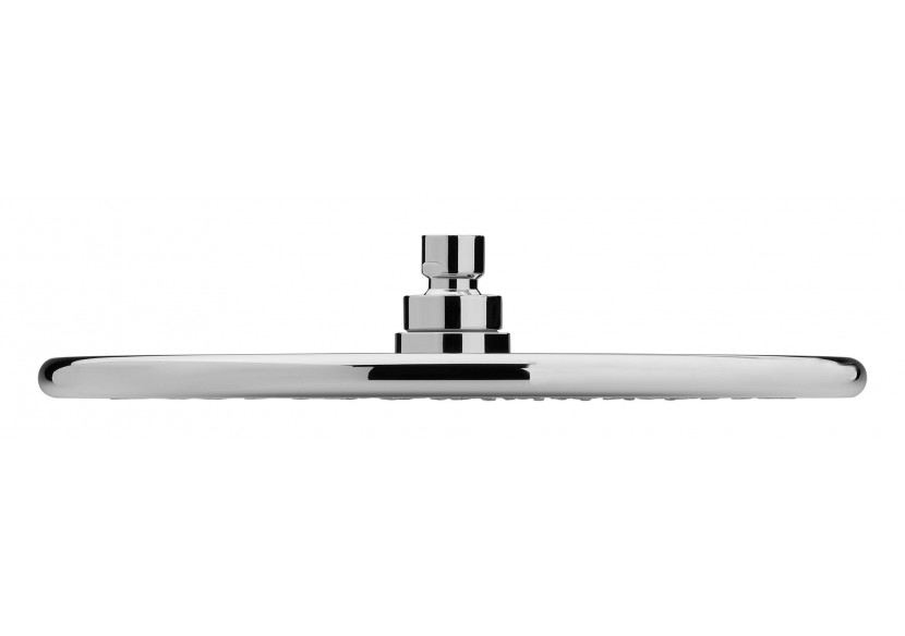 Pomme de douche Infinity ronde 300 chrome / carbone - BY300R51N - Nikles