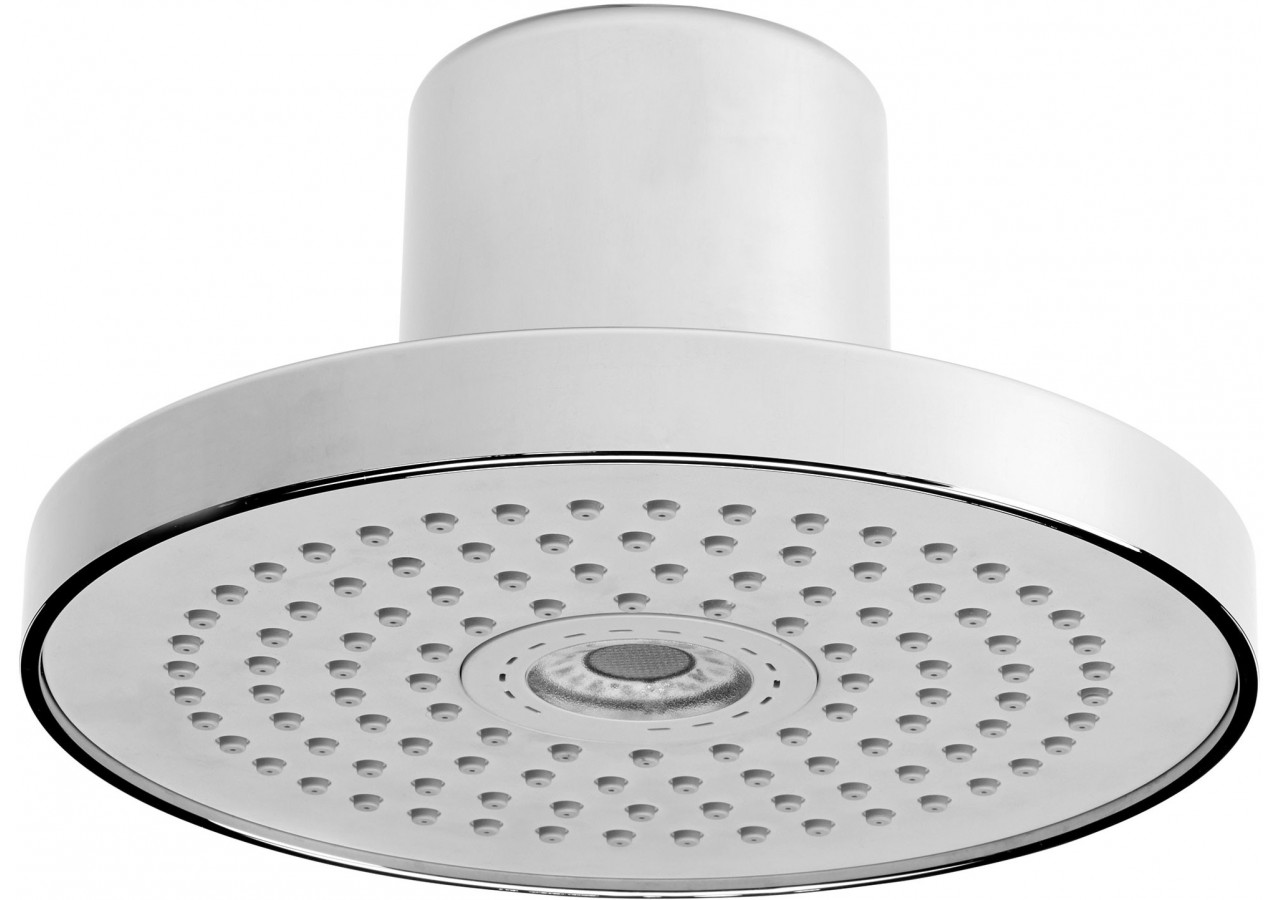 Pomme de douche lumière led arc-en-ciel Techno 200 - BT200T05-LEDRN - Nikles