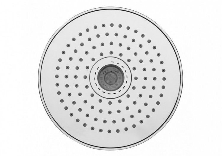 Pomme de douche lumière led arc-en-ciel Techno 200 - BT200T05-LEDRN - Nikles 2