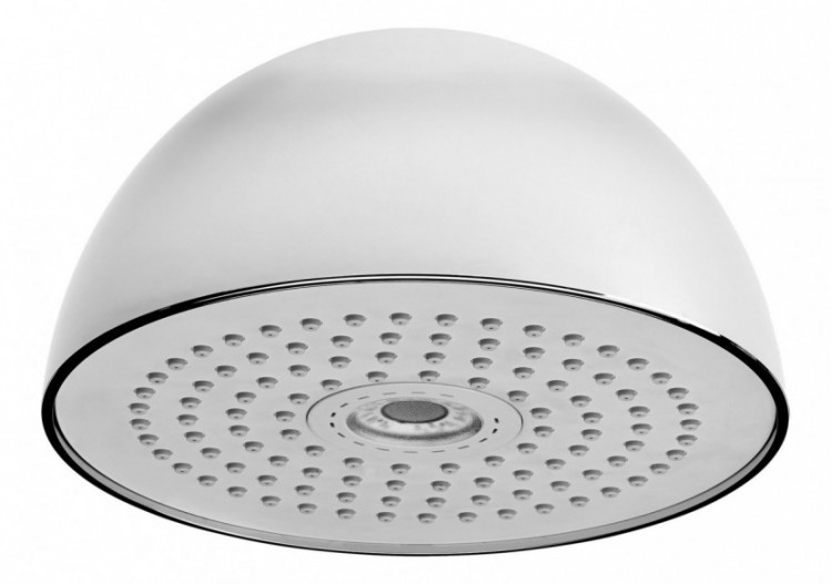 Pomme de douche lumière led blanche ronde 200 - BT200R05-LEDWN - Nikles