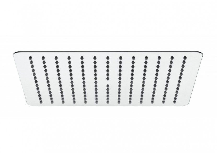 Pomme de douche Piano carrée 300 acier inoxydable très brillant - BP300Q05N - Nikles