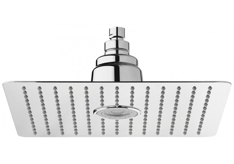 Pomme de douche Piano carrée 300 lumière led blanche acier inoxydable - BTL300Q05N - Nikles 2