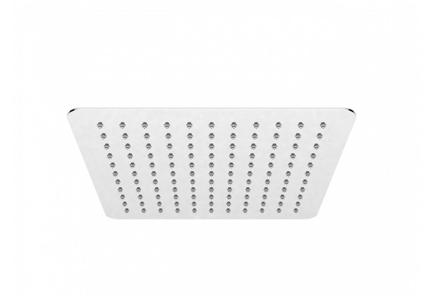 Pomme de douche Piano Quadro 250 acier inoxydable très brillant - BP250Q05N - Nikles