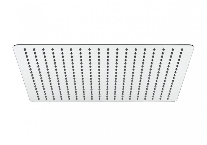 Pomme de douche Piano Quadro 400 acier inoxydable très brillant - BP400Q05N - Nikles