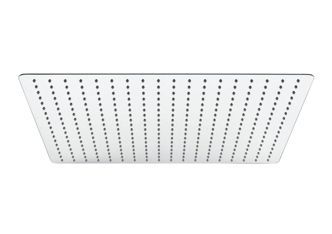 Pomme de douche Piano Quadro 500 acier inoxydable très brillant - BP500Q05N - Nikles