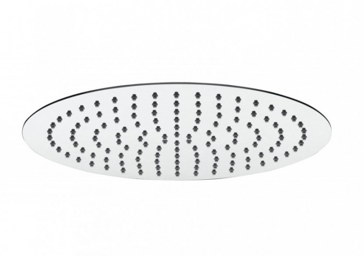 Pomme de douche Piano ronde 300 acier inoxydable très brillant - BP300T05N - Nikles