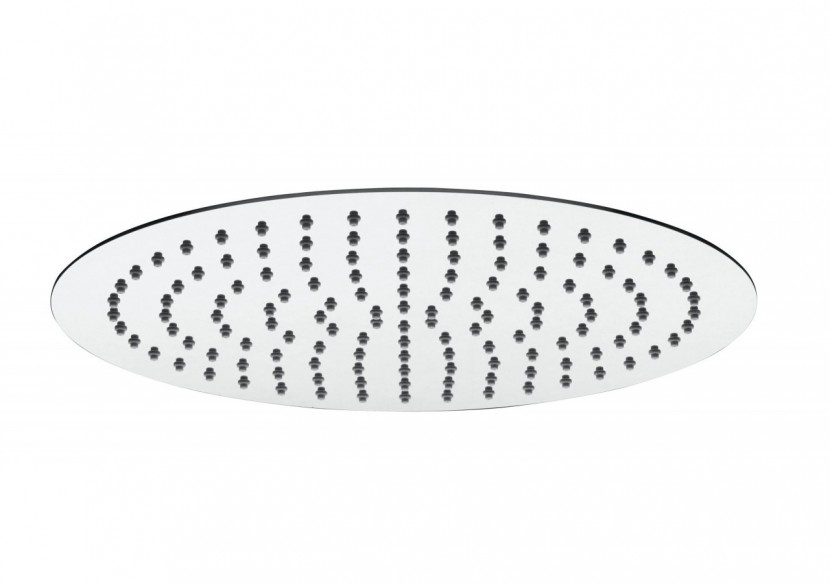 Pomme de douche Piano ronde 300 acier inoxydable très brillant - BP300T05N - Nikles