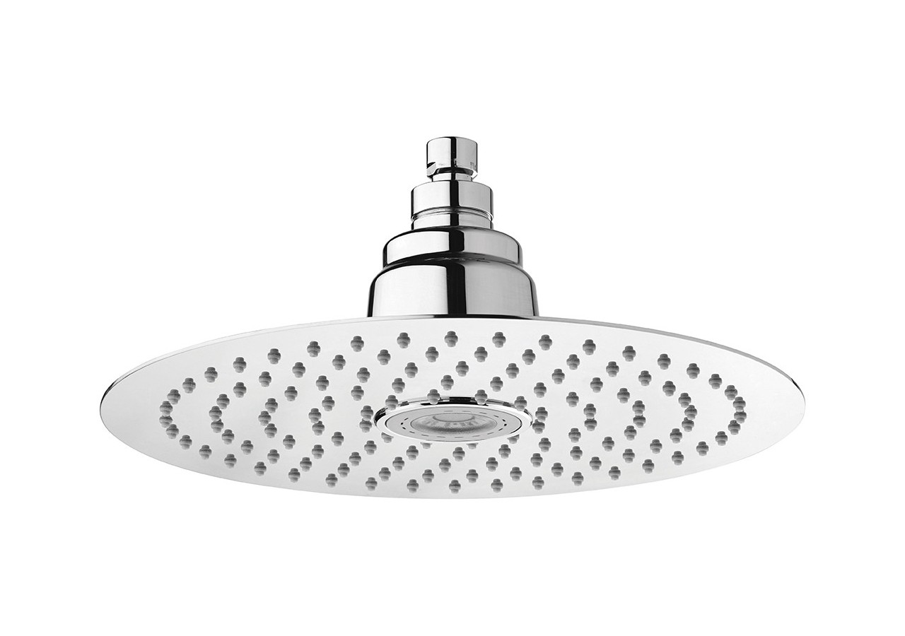 Pomme de douche Piano ronde 300 lumière led blanche acier inoxydable - BTL300R05N - Nikles