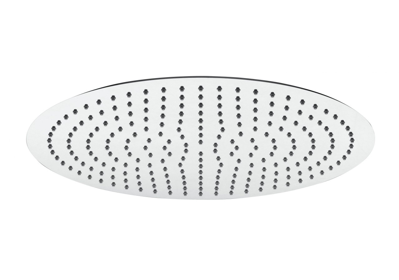 Pomme de douche Piano ronde 400 acier inoxydable très brillant - BP400T05N - Nikles