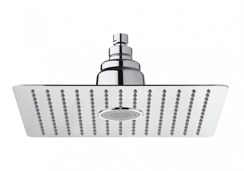 Pomme de douche Piano sonore carrée 300 acier inoxydable - BTS300Q05N - Nikles