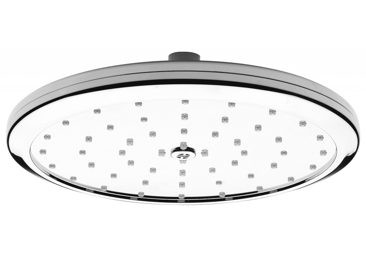 Pomme de douche Sky ronde 250 dropless valve de contrôle de pression chrome - BH3105N - Nikles