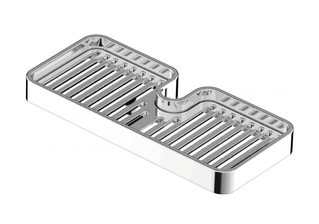 Porte-savon rectangulaire - H104505N - Nikles