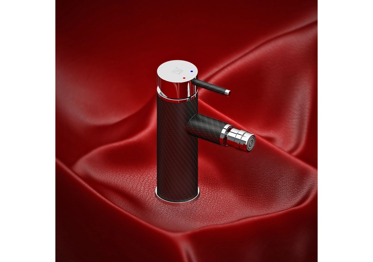 Robinet de bidet Architect carbone - FBB.01.001.51N - Nikles