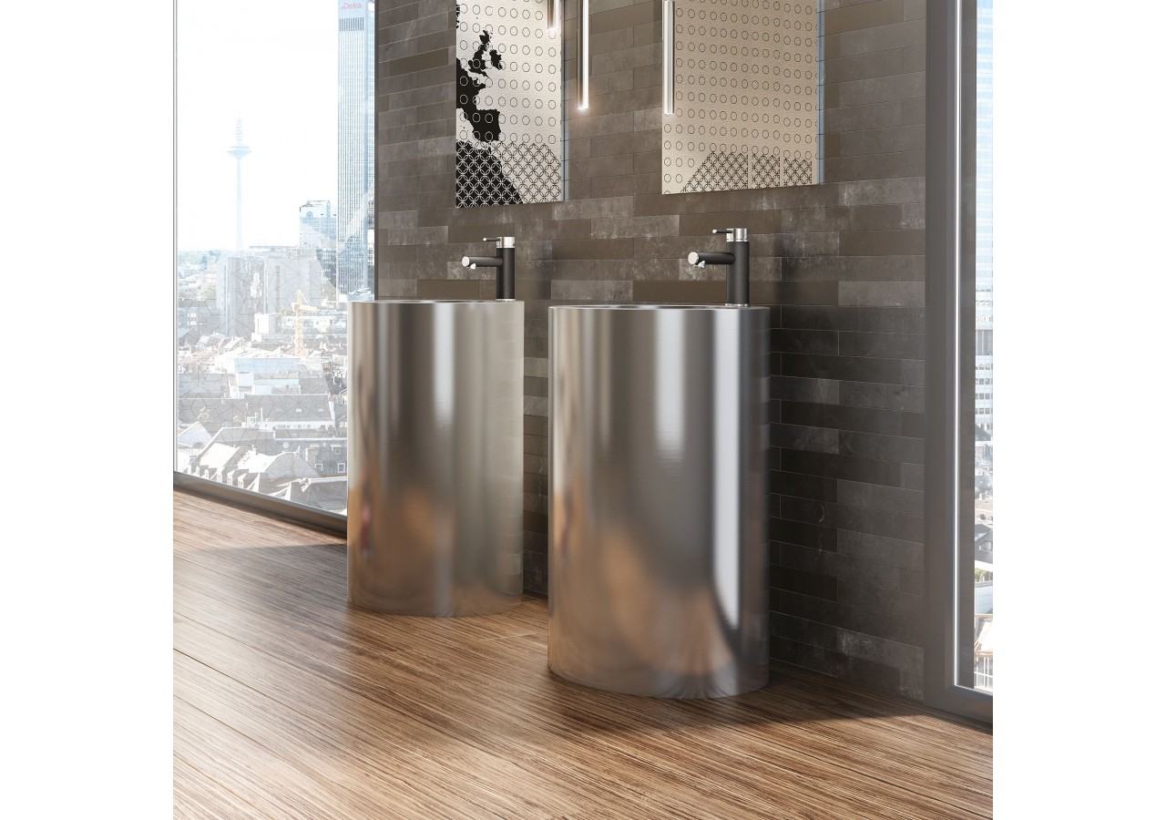 Robinet de lavabo Architect carbone - FBA.01.001.51N - Nikles