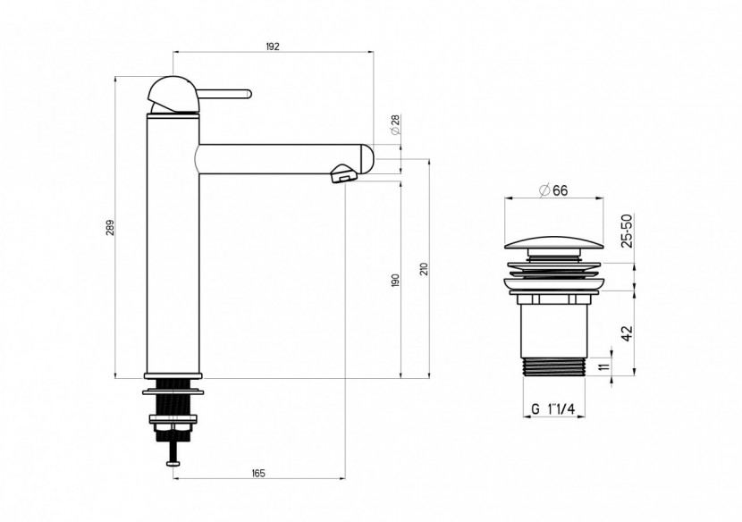 Robinet de lavabo haut Rondo chrome - FRT.01.001.05N - Nikles Robinet de lavabo haut Rondo chrome - FRT.01.001.05N - Nikles