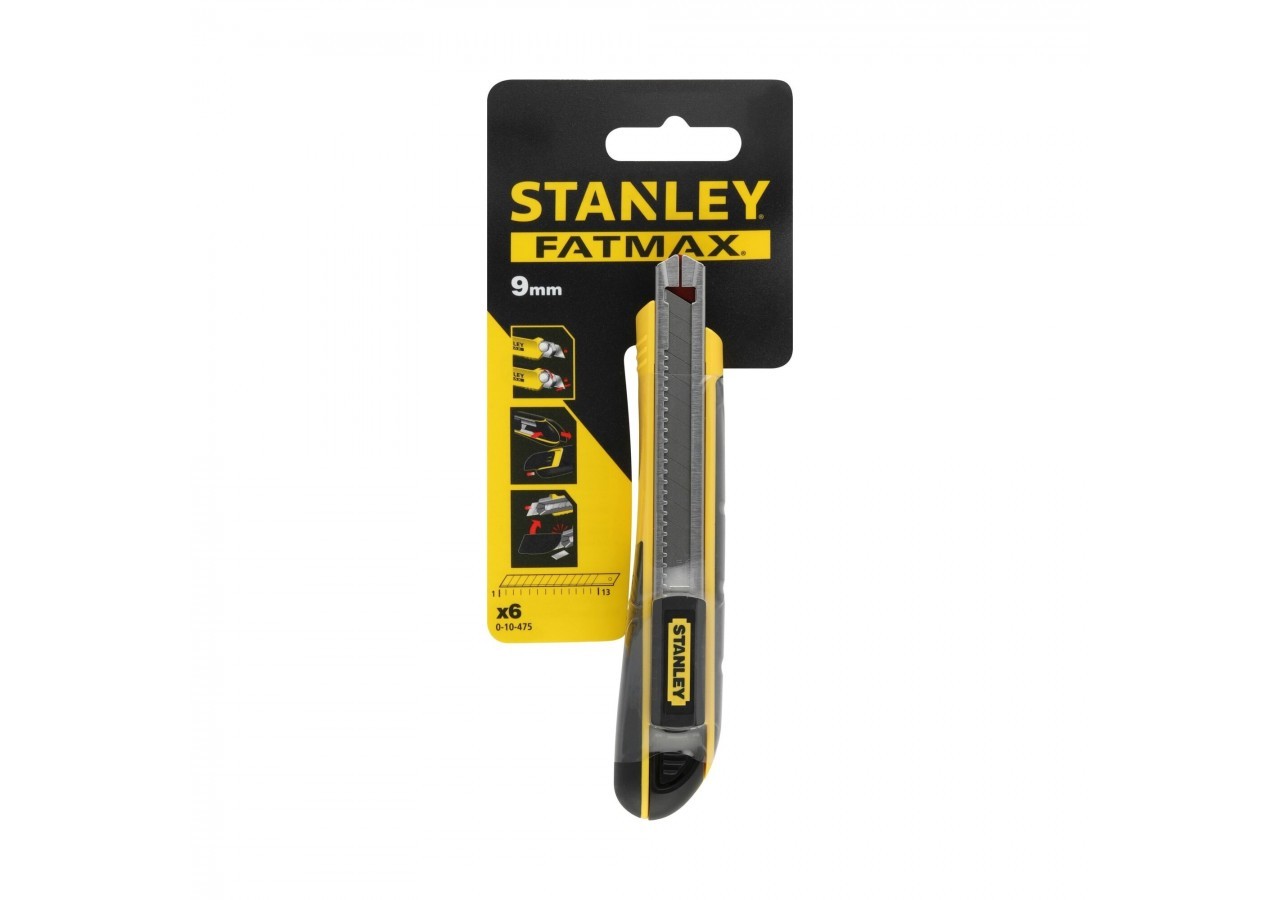 CUTTER 9 MM A CARTOUCHE FATMAX - 0-10-475 - Stanley