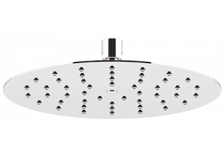 Pomme de douche Piano ronde 250 watersense éco chrome - BPW250T05EN - Nikles