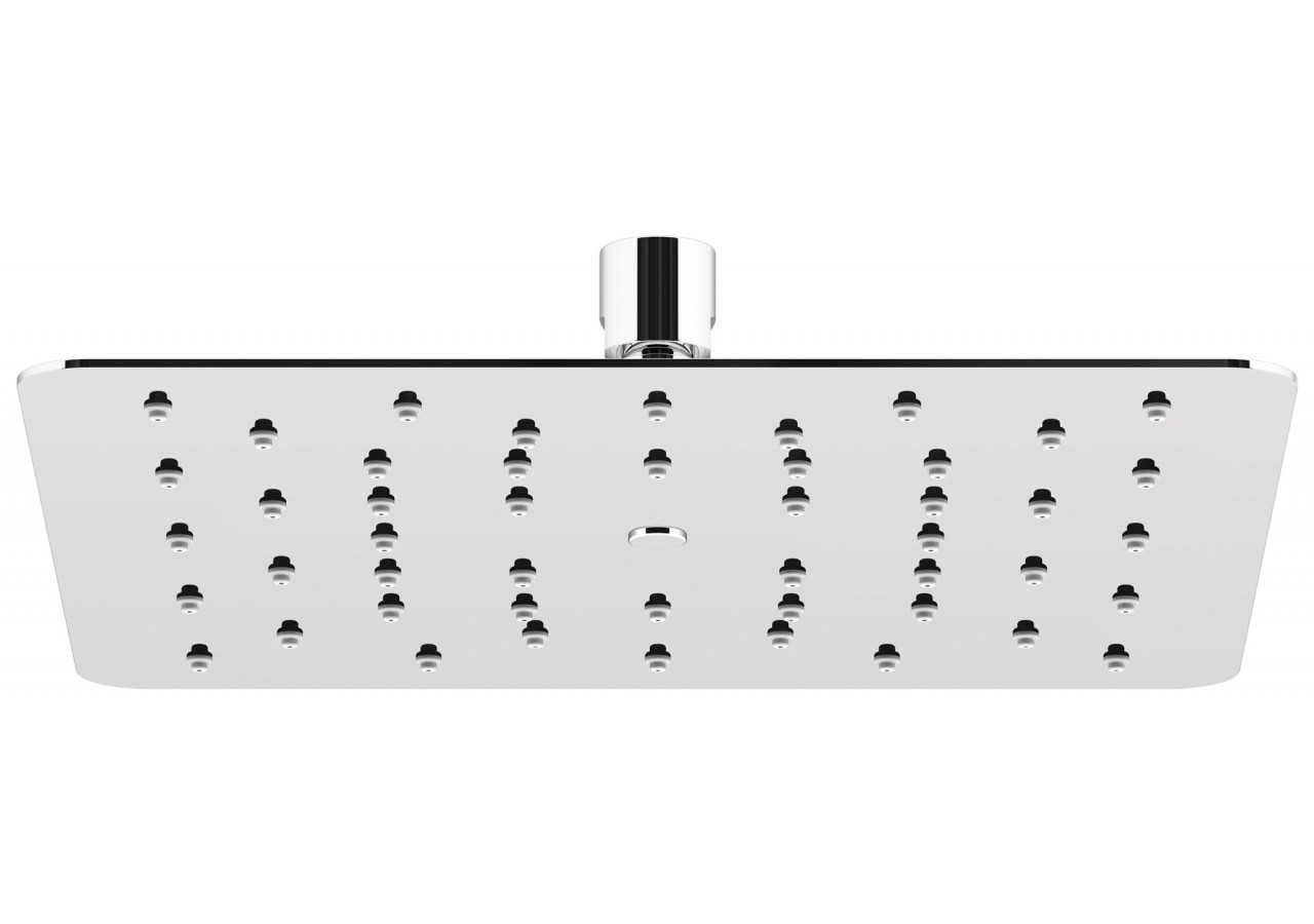 Pomme de douche Piano carrée 250 watersense éco chrome - BPW250Q05EN - Nikles