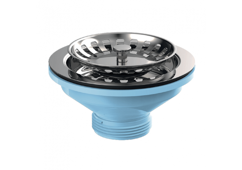 Bonde manuelle Ø 114mm panier inox - 19-P65/04 - Fisc Bonde manuelle Ø 114mm panier inox - 19-P65/04 - Fisc