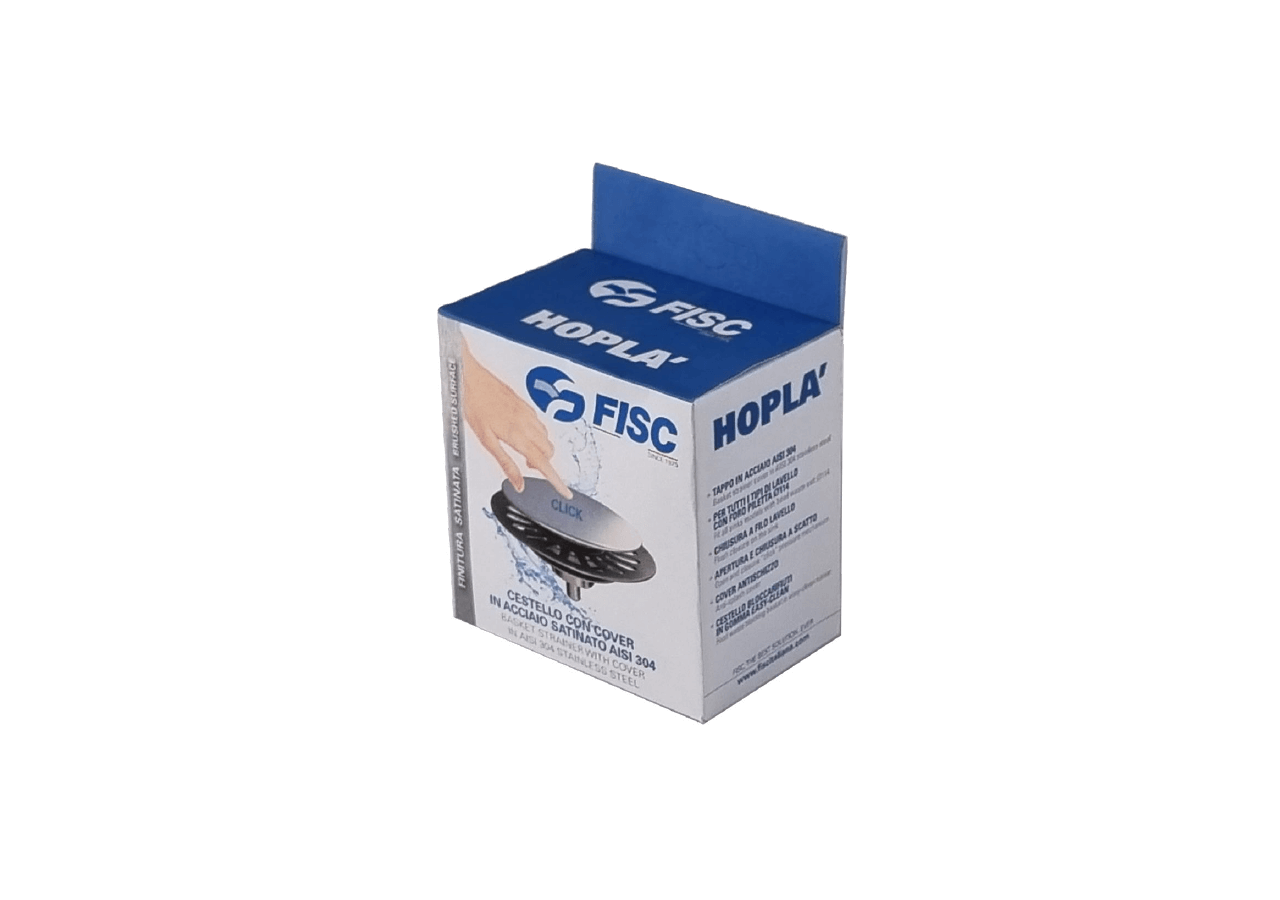 Panier antidéchets et bouchon clic-clac HOPLA - 19-KIT279/E - Fisc