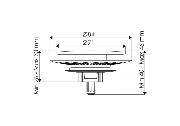Panier antidéchets et bouchon clic-clac HOPLA - 19-KIT279/E - Fisc 2