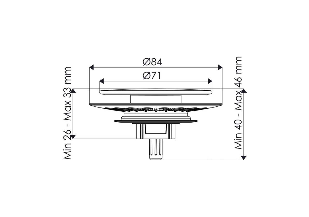 Panier antidéchets et bouchon clic-clac HOPLA - 19-KIT279/E - Fisc