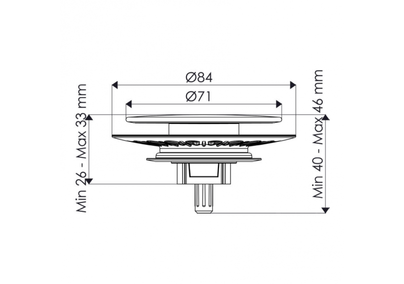 Panier antidéchets et bouchon clic-clac HOPLA - 19-KIT279/E - Fisc