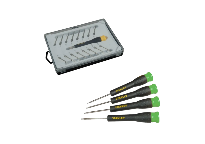 Lot de Micro Tournevis – Jeu de 4 Torx & Jeu de 16 Multilames