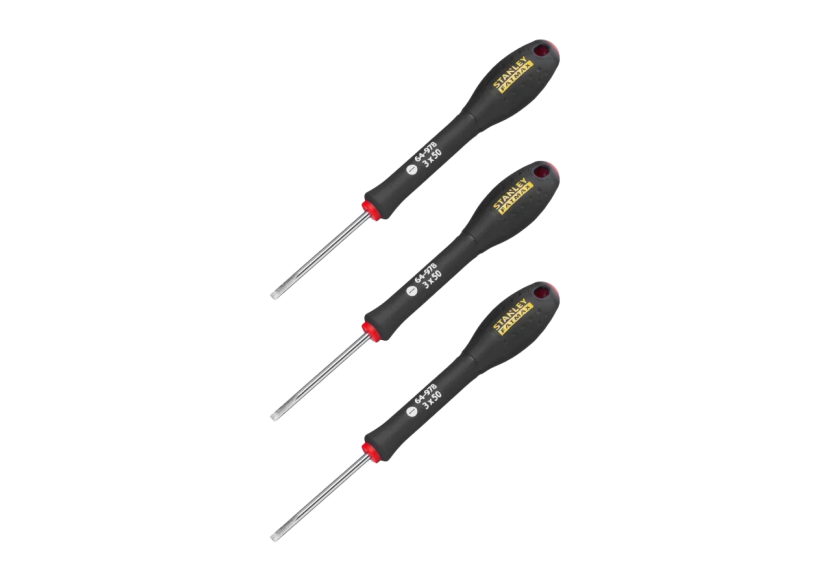 Lot de 3 Tournevis Électricien FATMAX – 3x50mm & 3,5x75mm & 6,5X200mm