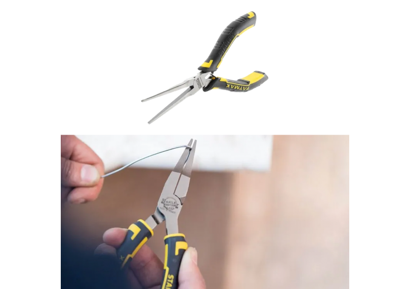 Lot de Pinces FATMAX – Mini Becs 1/2 Ronds Extra Longs 150mm & Becs Plats 160mm