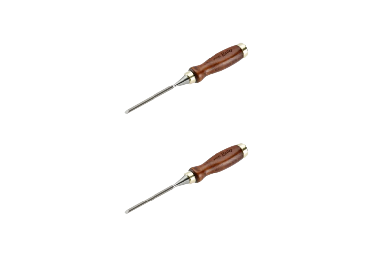 Lot de Ciseaux à Bois – Manche Bois 16mm & 40mm