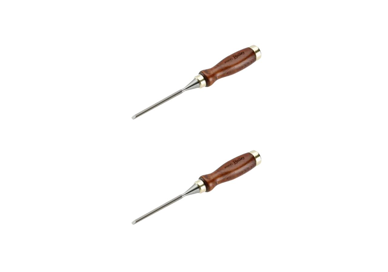 Lot de Ciseaux à Bois – Manche Bois 16mm & 40mm