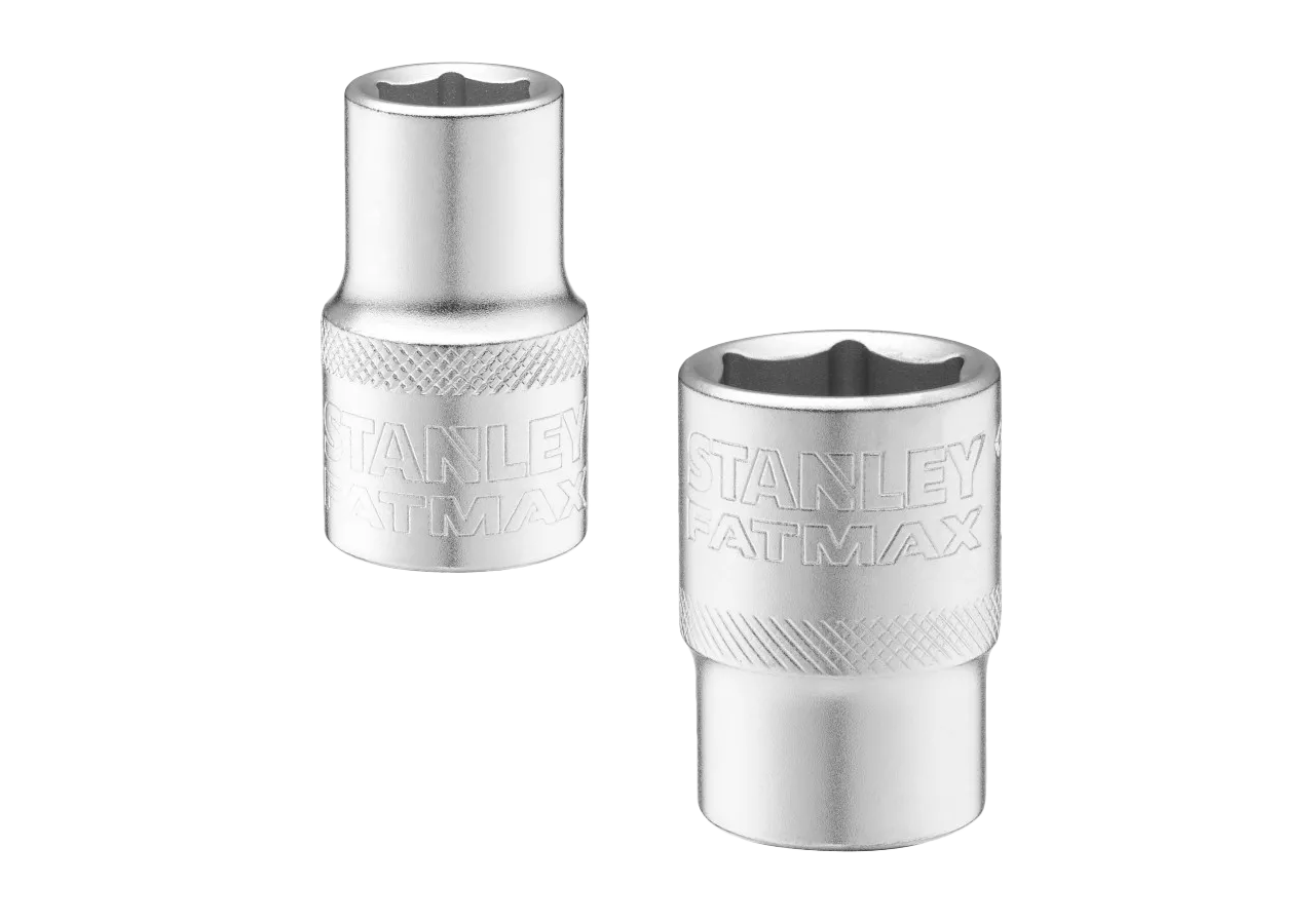 Lot de Douilles 1/2" 6 Pans FATMAX – 12mm & 19mm