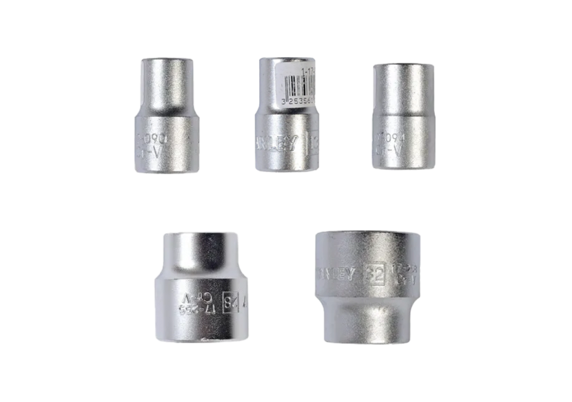 Lot de Douilles 1/2" 6 Pans