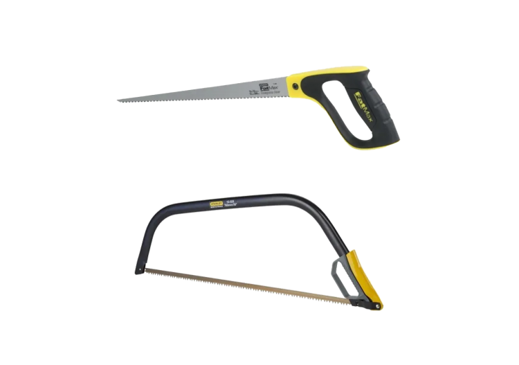 Lot de Scies – Scie à Guichet Denture Fine Triple Biseau 300mm FATMAX & Scie à Bûches Denture Isocèle 750mm