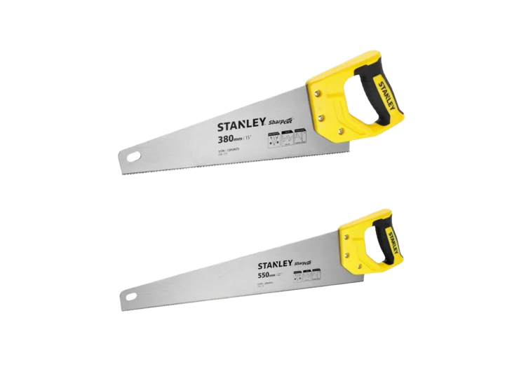 Lot de Scies Égoïne Sharpcut – Coupe Fine 380mm & 550mm