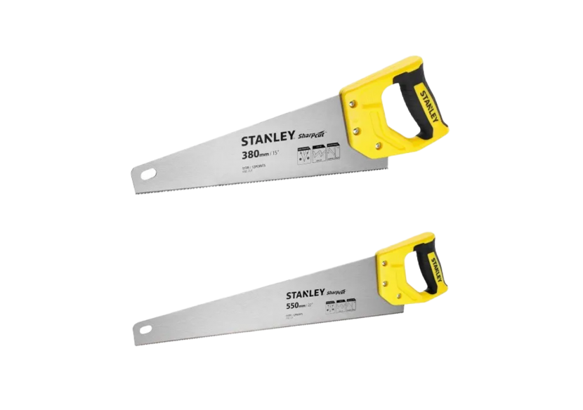 Lot de Scies Égoïne Sharpcut – Coupe Fine 380mm & 550mm