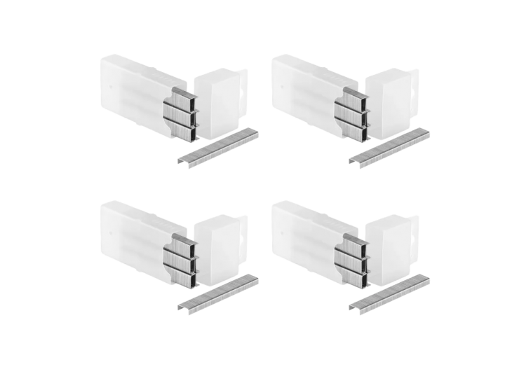 Lot d'agrafes type A 6-8-10-14mm  - BOITE DE 1000PCS