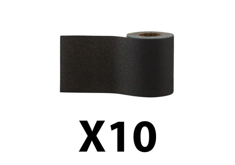50 m de rouleaux abrasif 96mm pour carrosserie (10 rouleaux)