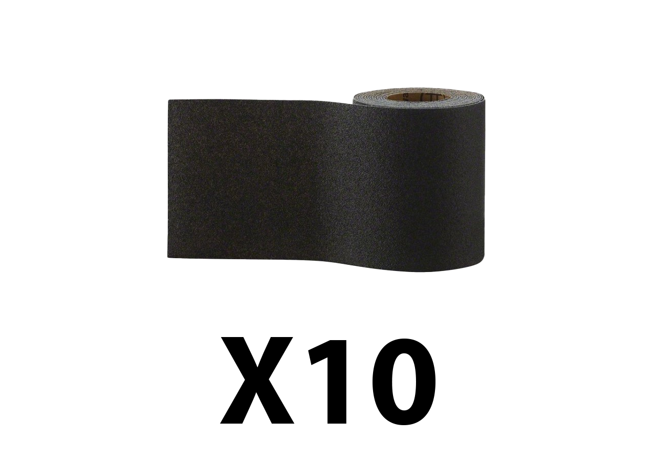 50 m de rouleaux abrasif 96mm pour carrosserie (10 rouleaux)