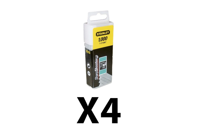 4 000 agrafes 8mm Type 5/16"