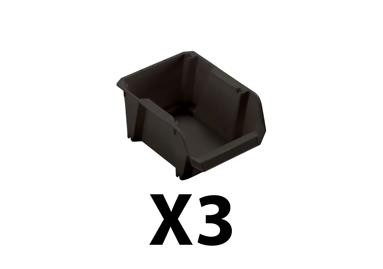3 bas à bec N°3 noir