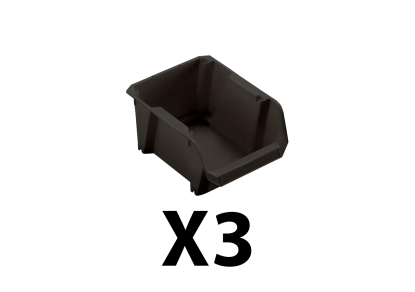 3 bas à bec N°3 noir