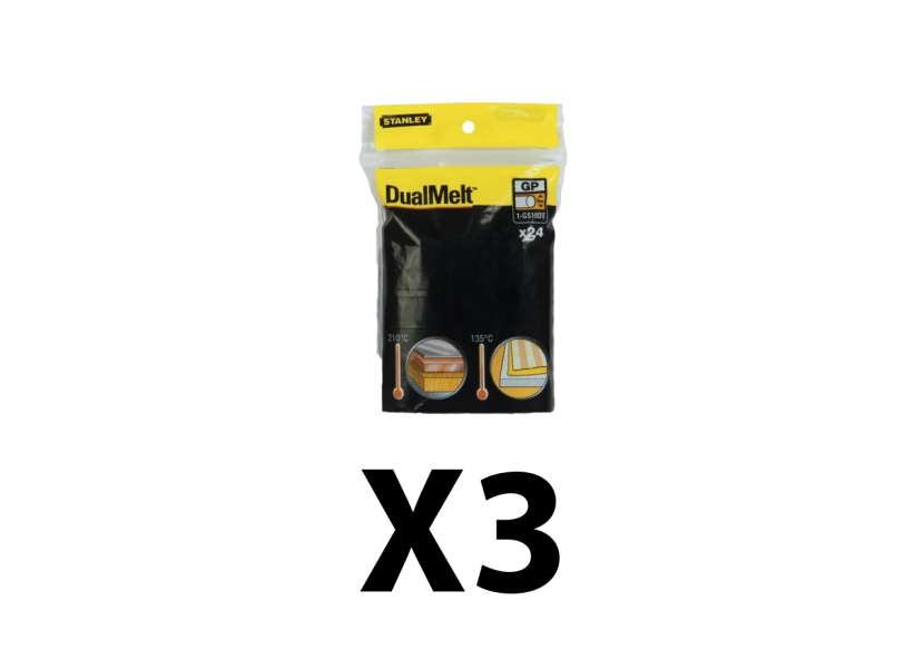 Lot de 72 batons de colle Ø 7 mm