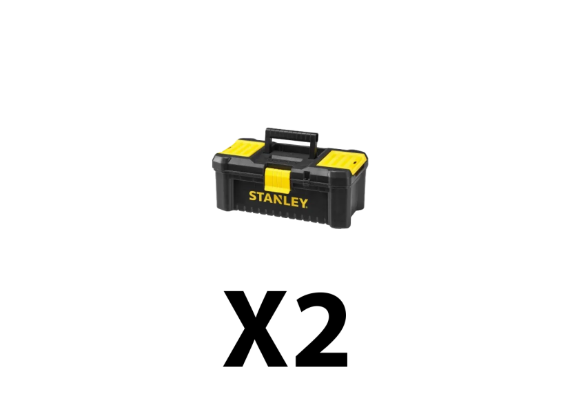 Lot de 2 boites à outils 30 cm