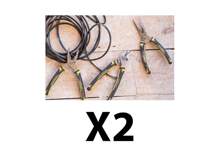 2 coffrets de 3 pinces Fatmax