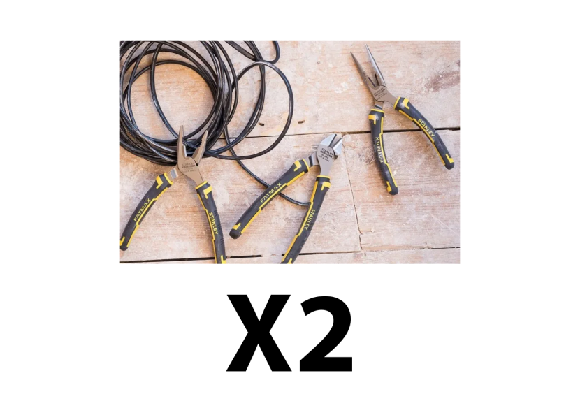 2 coffrets de 3 pinces Fatmax