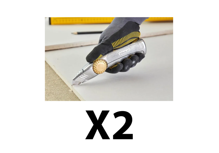 Lot de 2 cutters Titahn Fatmax