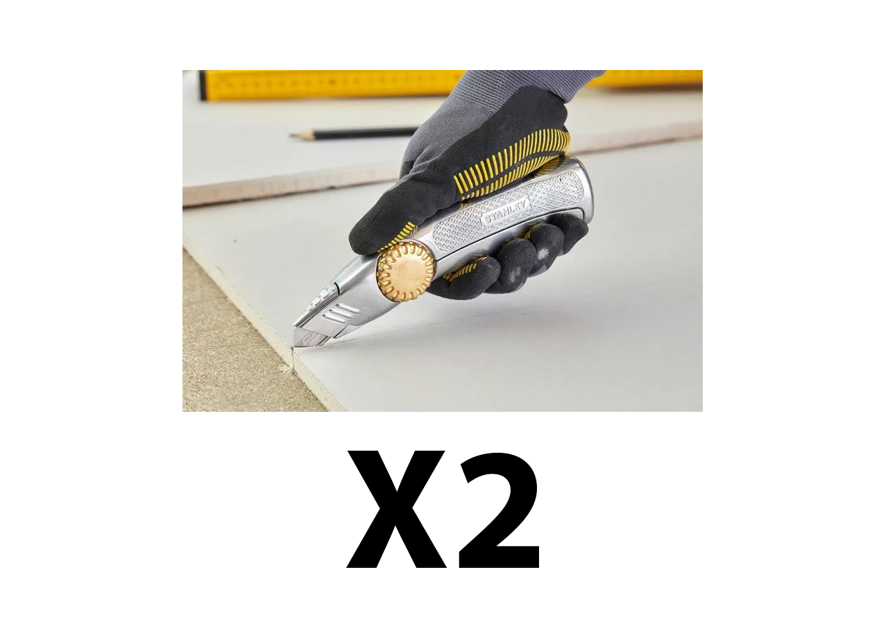 Lot de 2 cutters Titahn Fatmax