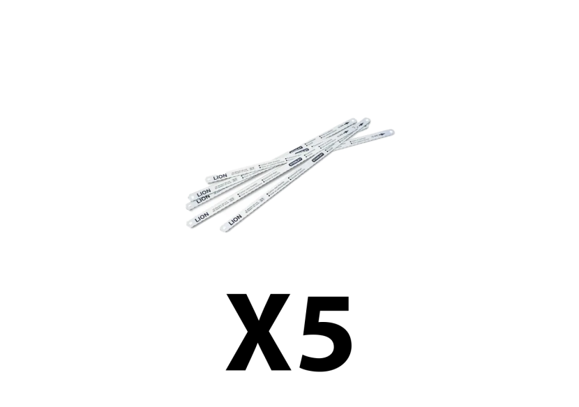 25 lames de scie à métaux